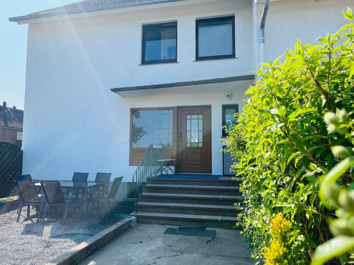 Ferienwohnung Am Weserbergland Sandsteinweg Arholzen ภายนอก รูปภาพ