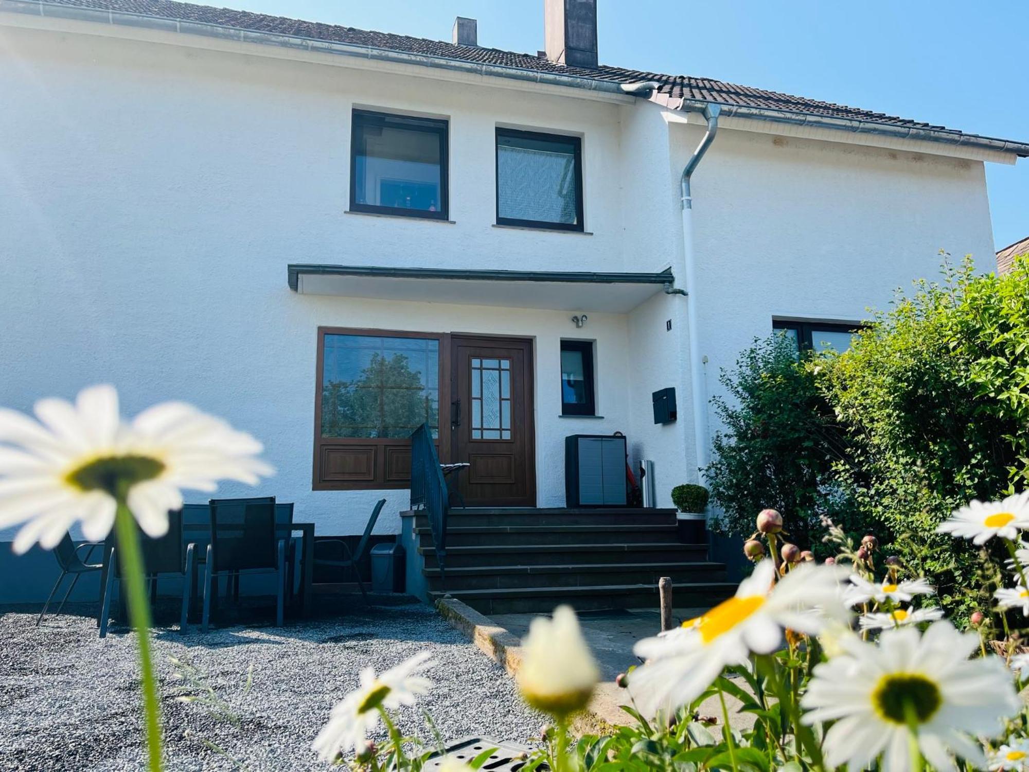Ferienwohnung Am Weserbergland Sandsteinweg Arholzen ภายนอก รูปภาพ